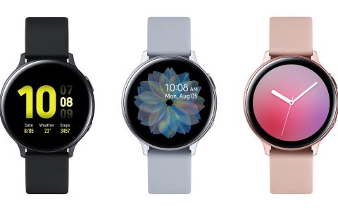 三星Galaxy Watch Active 2在微软商店降至199美元