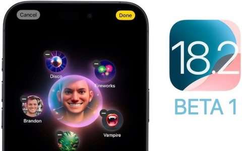 iOS 18.2、MacOS Sequoia 15.2 和 iPadOS 18.2 Beta 1 发布，全新Apple Intelligence功能抢先看！
